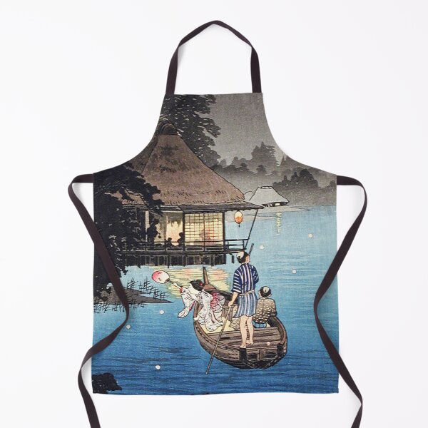 Item preview, Enjoying Evening Cool Hiroaki Takahashi Shotei 1926-1927 designed and sold by BleuSky.