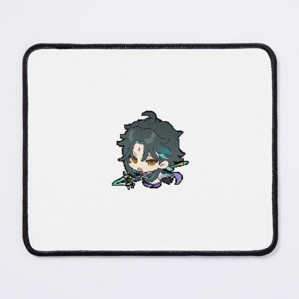 Item preview, Genshin Impact - Xiao Battle Ready Pixel Emote designed and sold by deadmoonelf.