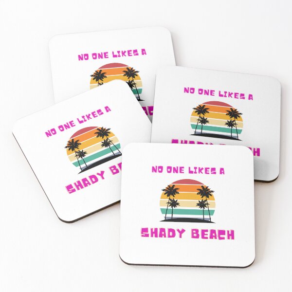 Item preview,    No One Likes A Shady Beach SVG designed and sold by yassminishop.