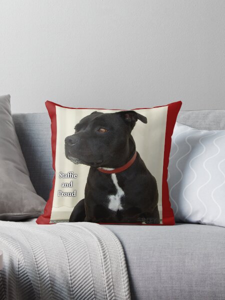 Item preview, Staffie and Proud designed and sold by StaffyDognCo.