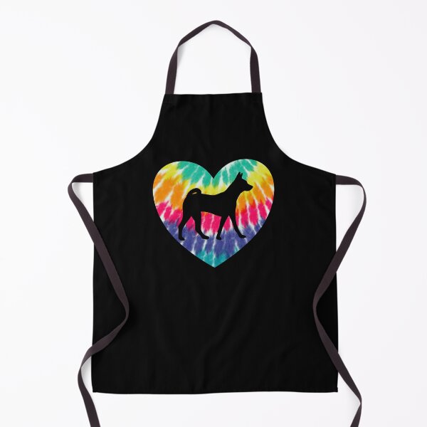 Item preview, Basenji Heart With Tie Dye Print For Basenji Dog Mom designed and sold by JokeGysen.