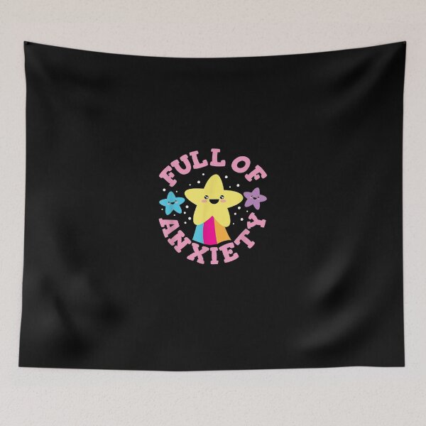 Item preview, Pastel Goth Aesthetic Anime Star Anxiety T-Shirt designed and sold by DahnkeBinney.