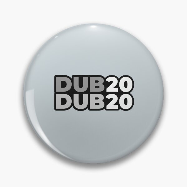 Item preview, Dub Dub 2020 Gray Logo   designed and sold by TobyPotts.