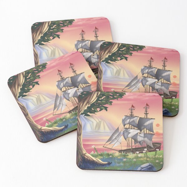 Item preview, Boat in the Sunset designed and sold by Alex Goubar.