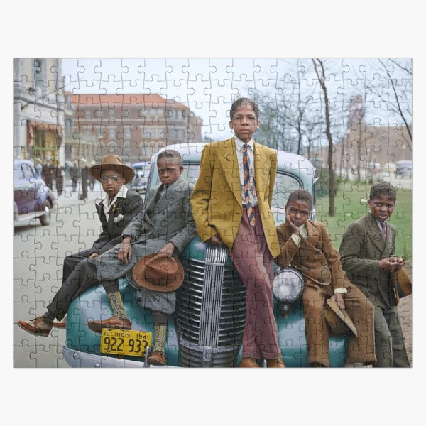Item preview, African American boys on Easter morning, 1941. designed and sold by Marina Amaral.