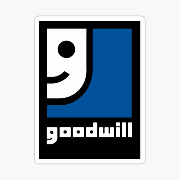 "Goodwill Industries International" Sticker for Sale by JustWear5