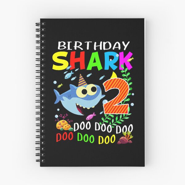Item preview, Birthday Shark 2 Years Old Boys And Girls 2nd Birthday Gift designed and sold by MalloWilli.