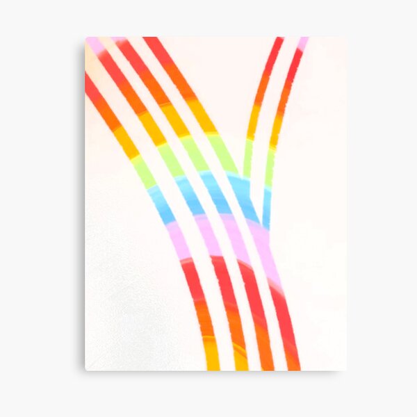 Color Grass White Canvas Print