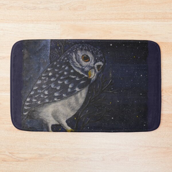 Item preview, Owl at night designed and sold by WanderingGraha.