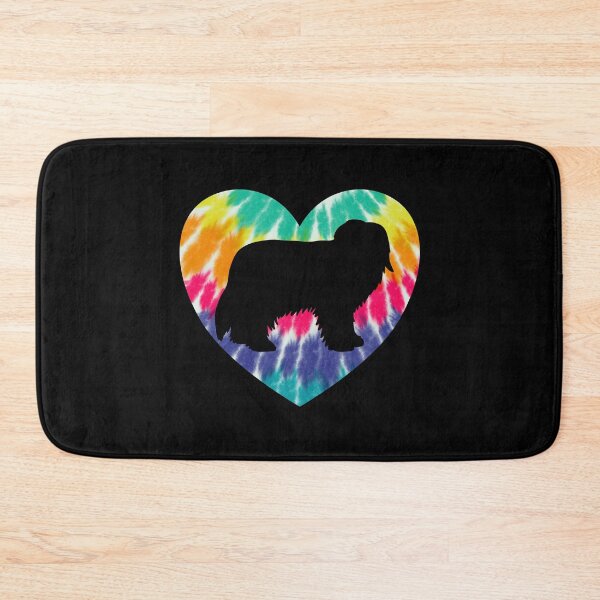 Item preview, Bearded Collie Heart With Tie Dye Print For Beardie or Dog Mom designed and sold by JokeGysen.