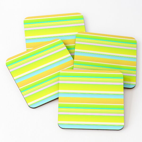 Item preview, Soft summer color palette striped  designed and sold by lausn.