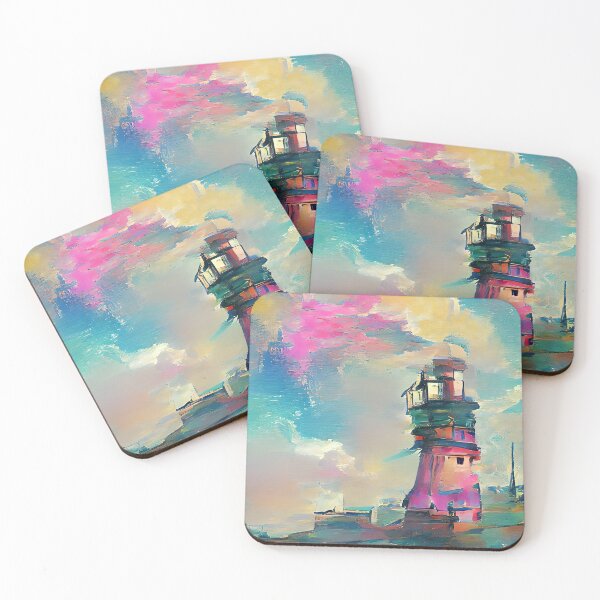 Item preview, Lighthouse at a Harbour designed and sold by Arkneer.