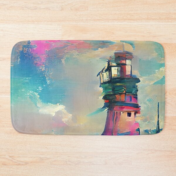 Item preview, Lighthouse at a Harbour designed and sold by Arkneer.