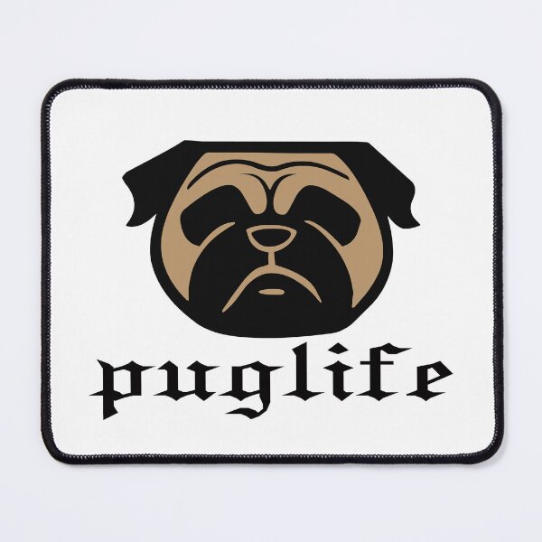 Artikelvorschau, Puglife - Mops Ruff Riding - Pugsta' - Möpse - Mopsgesicht - Mopsleben - Smooshface United - Mopsleben entworfen und verkauft von smooshfaceutd.