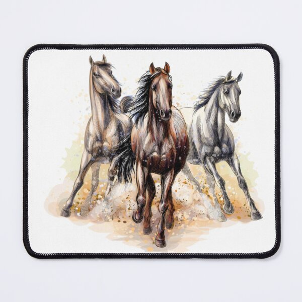 Item preview, three horses designed and sold by MethukaT.