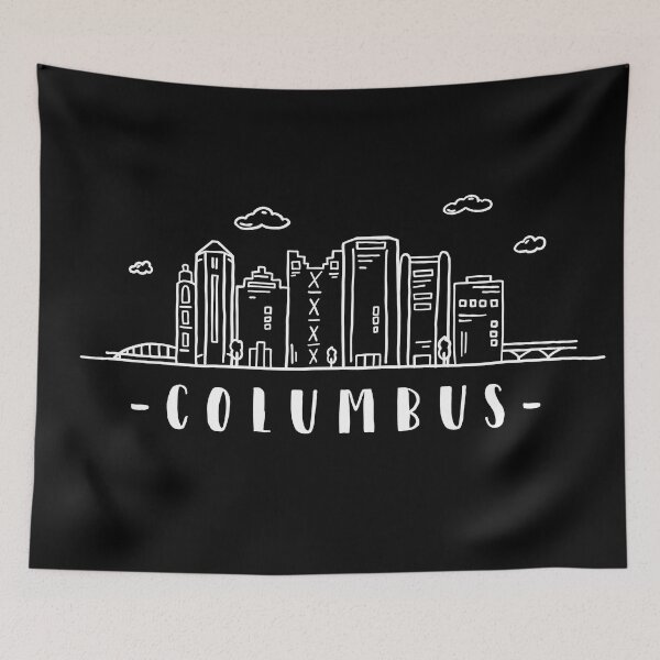 Item preview,  Skyline of Columbus Ohio for trip, vacation, my city  designed and sold by FFelder.