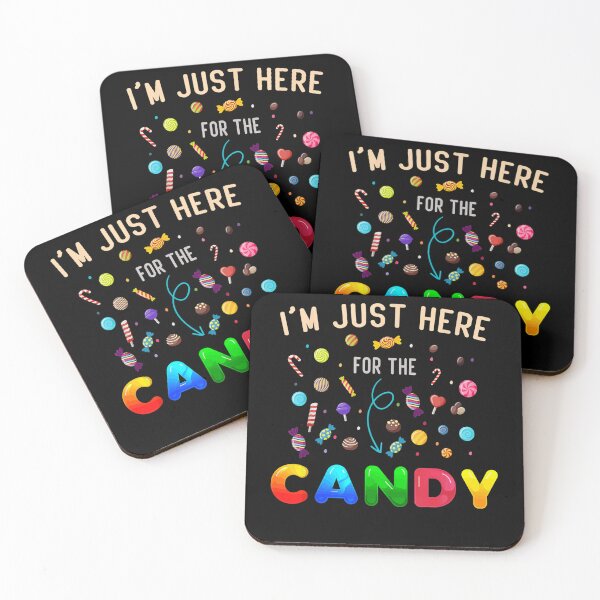 Item preview, I'm Just Here For The Candy Funny Halloween Candy Party  designed and sold by GiselleShop.