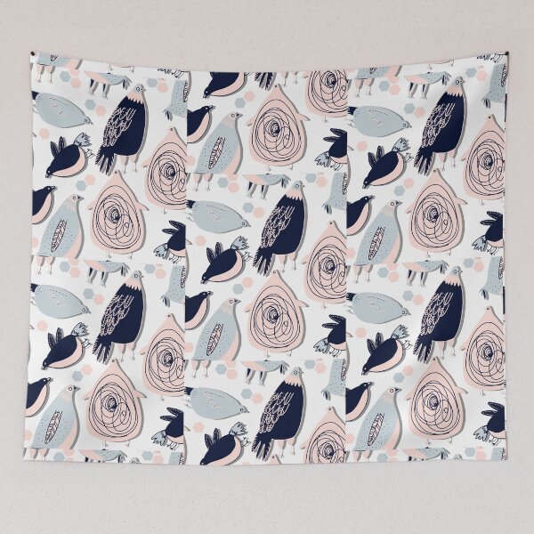 Item preview, Cute Line Birds  designed and sold by RBDigitalArt.