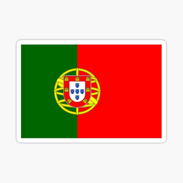 Portugal Drapeau Portugais Patrie Lisbonne Porto' Autocollant