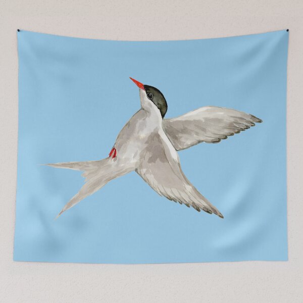 Item preview, Arctic tern watercolor designed and sold by Bwiselizzy.