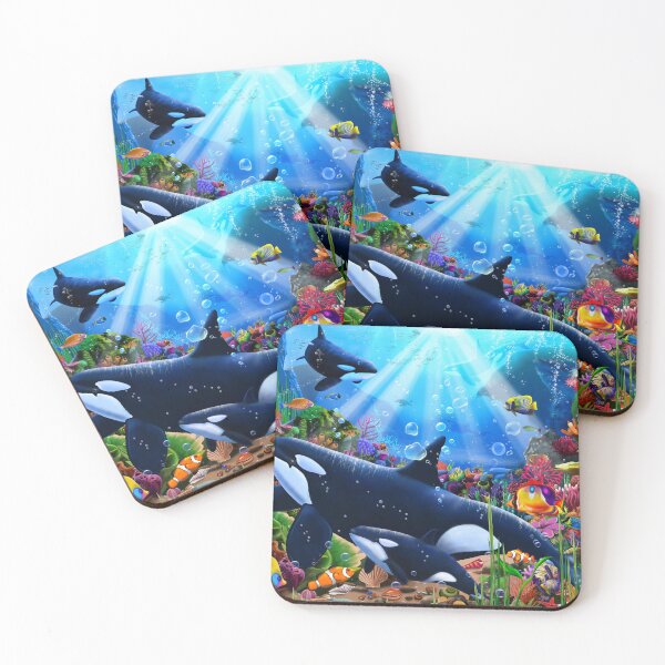 Item preview, Orca's Ocean World designed and sold by GeraldNewtonArt.