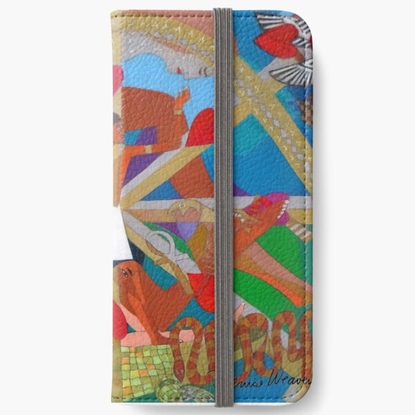 Eight of Infinite Hearts iPhone Wallet