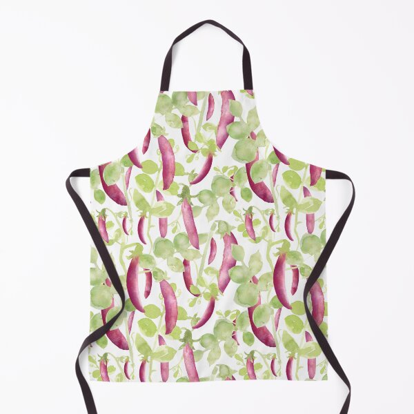 Item preview, Purple Peas - Watercolour Kitchen Garden Vegetables designed and sold by RosalieReeves.