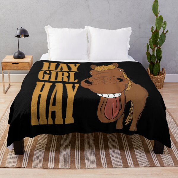 Item preview, Hay Girl Hay Horse Laughing Horse Country Farm Girls Women  designed and sold by AlvaShop.