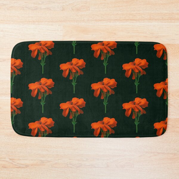 Item preview, Red Geranium Over Black designed and sold by DFLC Prints.