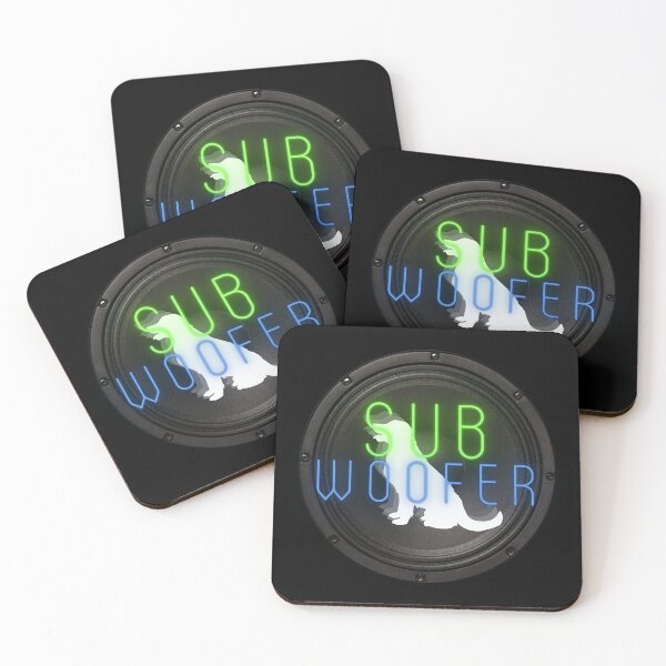 Item preview, Sub Woofer funny dog speaker design designed and sold by jbrannenmedia.