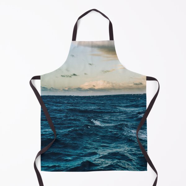Item preview, choppy cornish sea with moody sky designed and sold by ydsdesigns.