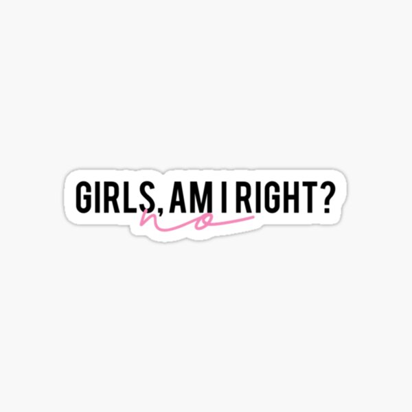Stickers 39 PCS Pack for Laptop GRL PWR Glam Pink Feminist Lips Girly Baddie