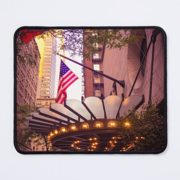 Item preview, E 58th St, Madison Ave, American Flag, Manhattan, NYC  designed and sold by eleonoraingrid.