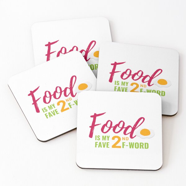 Item preview, Food is my 2nd fave f-word designed and sold by wildpiksel.