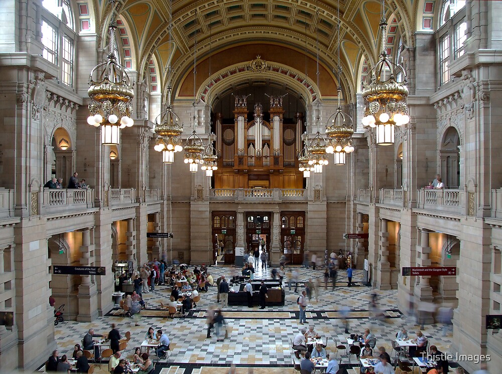 Kelvingrove Art Gallery And Museum By Thistle Images Redbubble   Flat,1000x1000,075,f.u3 