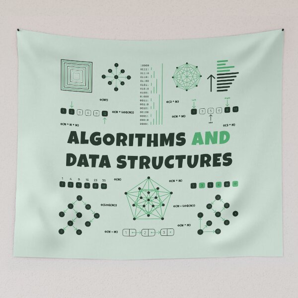 Item preview, Algorithms and Data Structures designed and sold by Mechashadow.