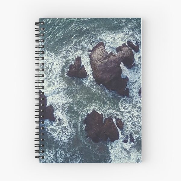 Item preview, aerial view of rugged cornish coastline designed and sold by ydsdesigns.
