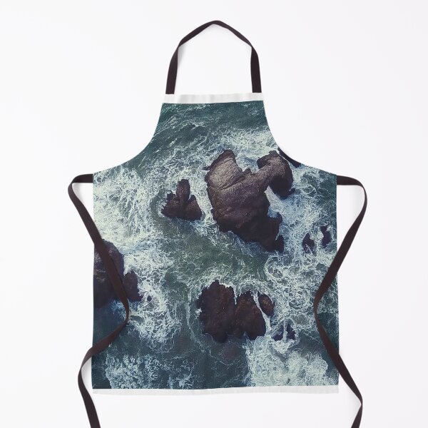Item preview, aerial view of rugged cornish coastline designed and sold by ydsdesigns.