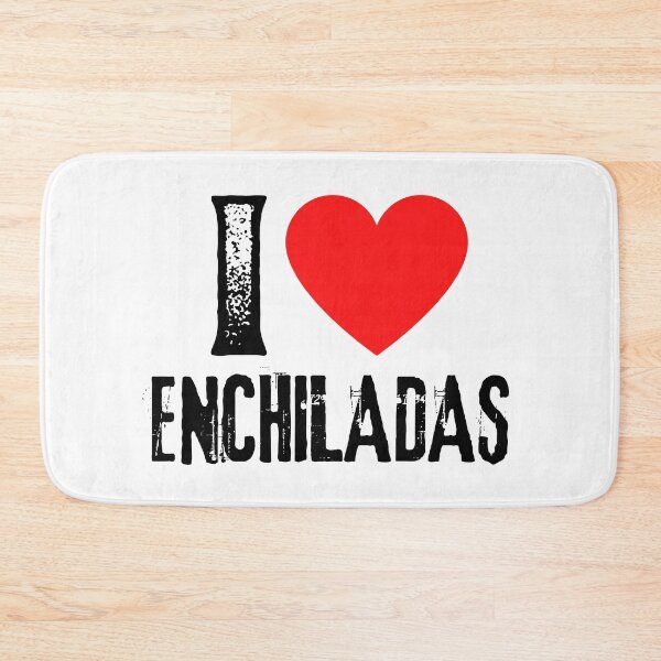 Item preview, I Love Enchiladas - I Heart Mexican Food Lover Gift designed and sold by foodiemarie.