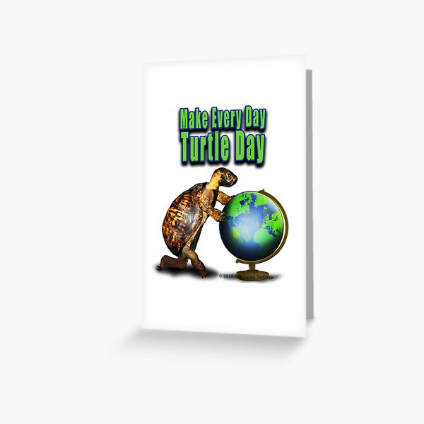 Turtle Day Greeting Card