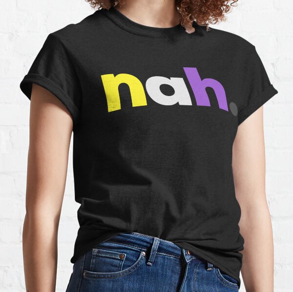 Item preview, nah. LGBTQ Nonbinary Pride designed and sold by Subtle Pride Shop.