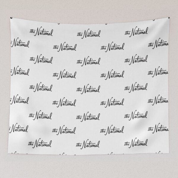 Item preview, The National script - black     designed and sold by vfeverdesign.