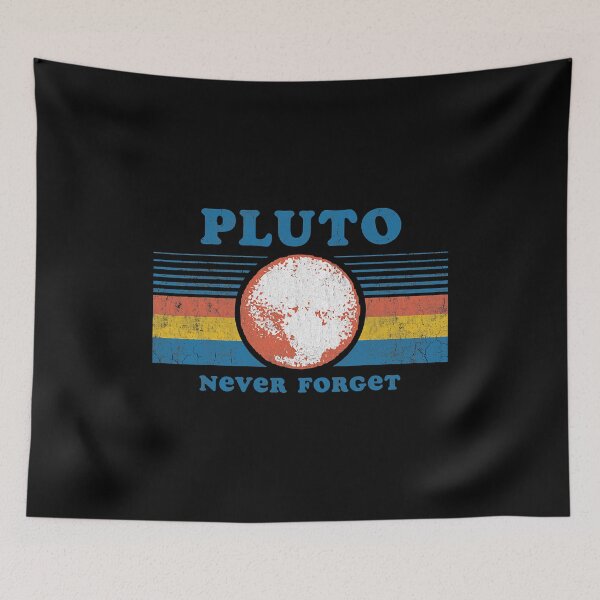Item preview, Vintage Never Forget Pluto Funny Space Graphic designed and sold by BennetJaco.