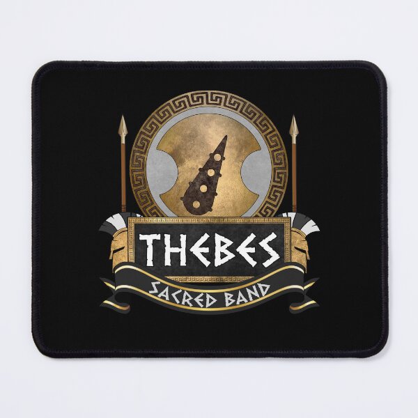 Item preview, Thebes Ancient Greek City-State Sacred Band Shield designed and sold by Agema Apparel.