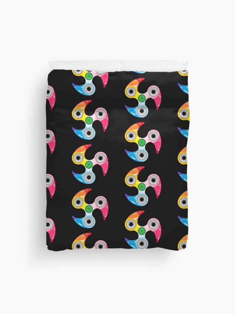 Rainbow Ninja Fidget Spinner Spiral Notebook for Sale by