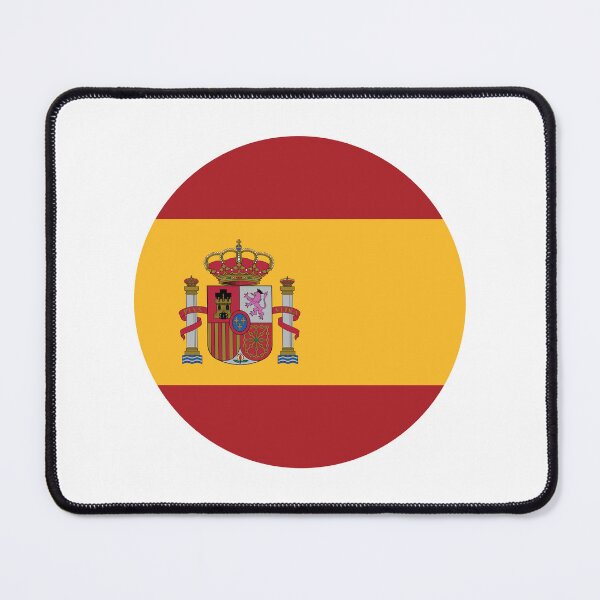 Item preview, Spain Circle Flag (On White) designed and sold by STUDIO-72.