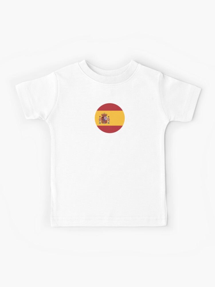 Spain Circle Flag (On STUDIO-72 Sale Redbubble | Kids by T-Shirt White)\
