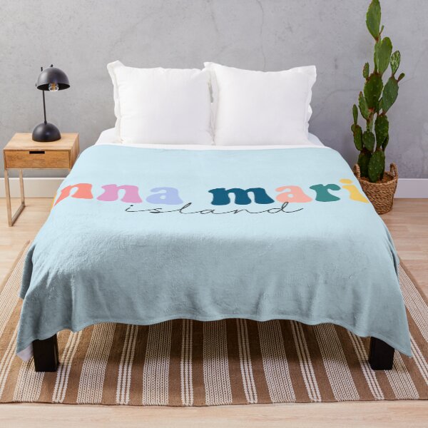 Item preview, Anna Maria Island Florida Groovy Rainbow Pastel Lettering designed and sold by sourpanda.