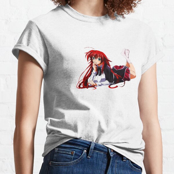 Highschool DxD Rias / Roter Kopf Anime Girl Classic T-Shirt