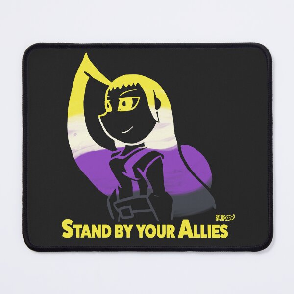 Item preview, Stand By Your Allies with Emi (Non-Binary) designed and sold by SalamisDN.